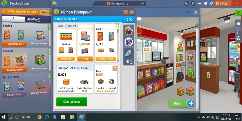 Tampilan antarmuka CUCUTOTO yang menarik dan modern.