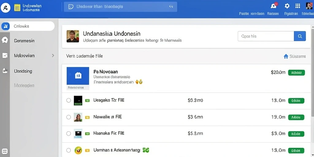 Tampilan antarmuka yang ramah pengguna dan menarik.