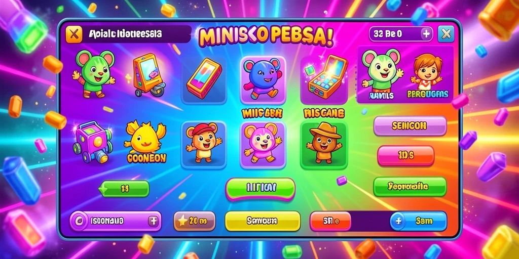 Screenshot menunjukkan tampilan utama game SPINGOLD.