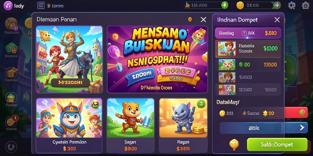 Screenshot menampilkan gameplay yang mengasyikkan.